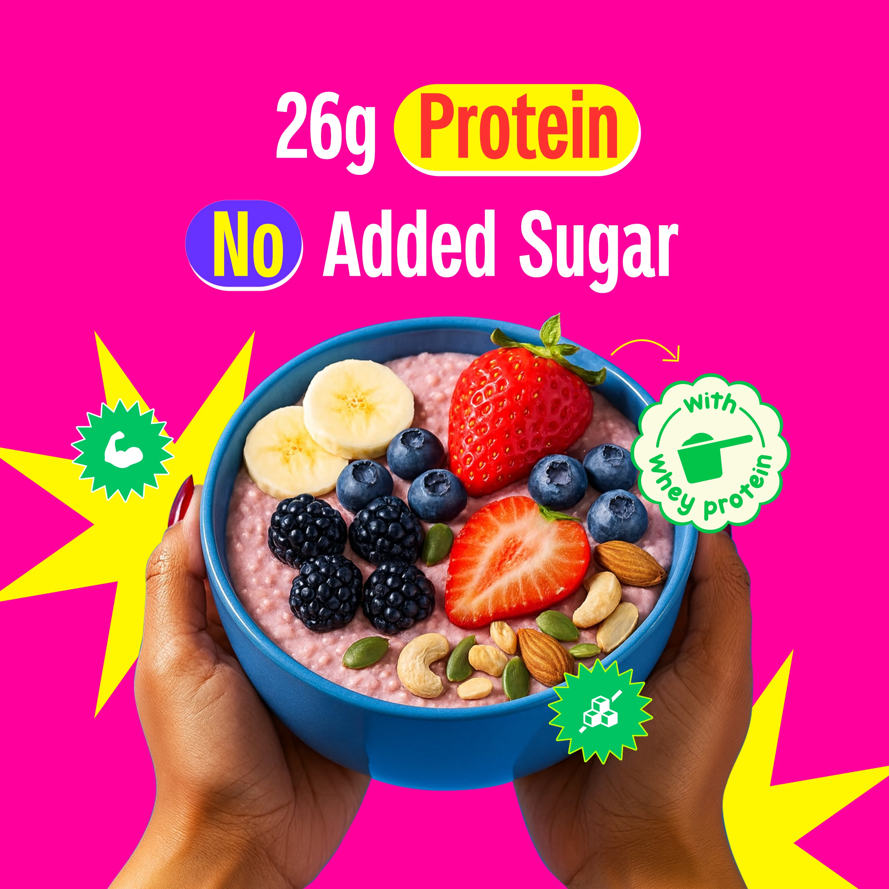 26g High Protein Oats Fruit & Nut - Image 8