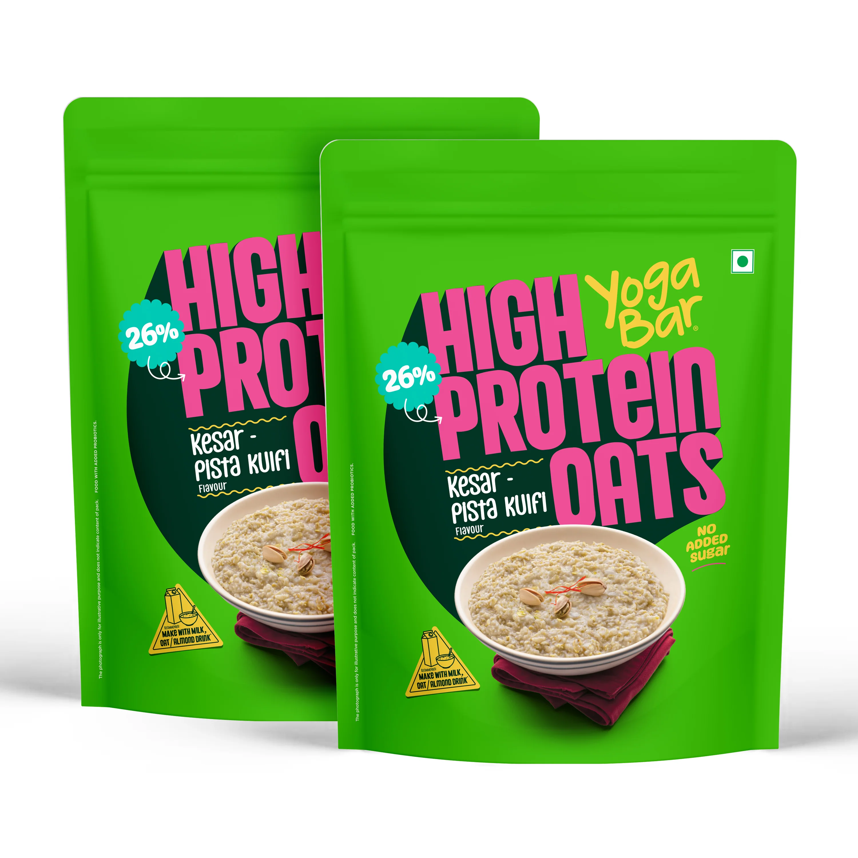 26g High Protein Oats Kesar Pista Kulfi - Image 6