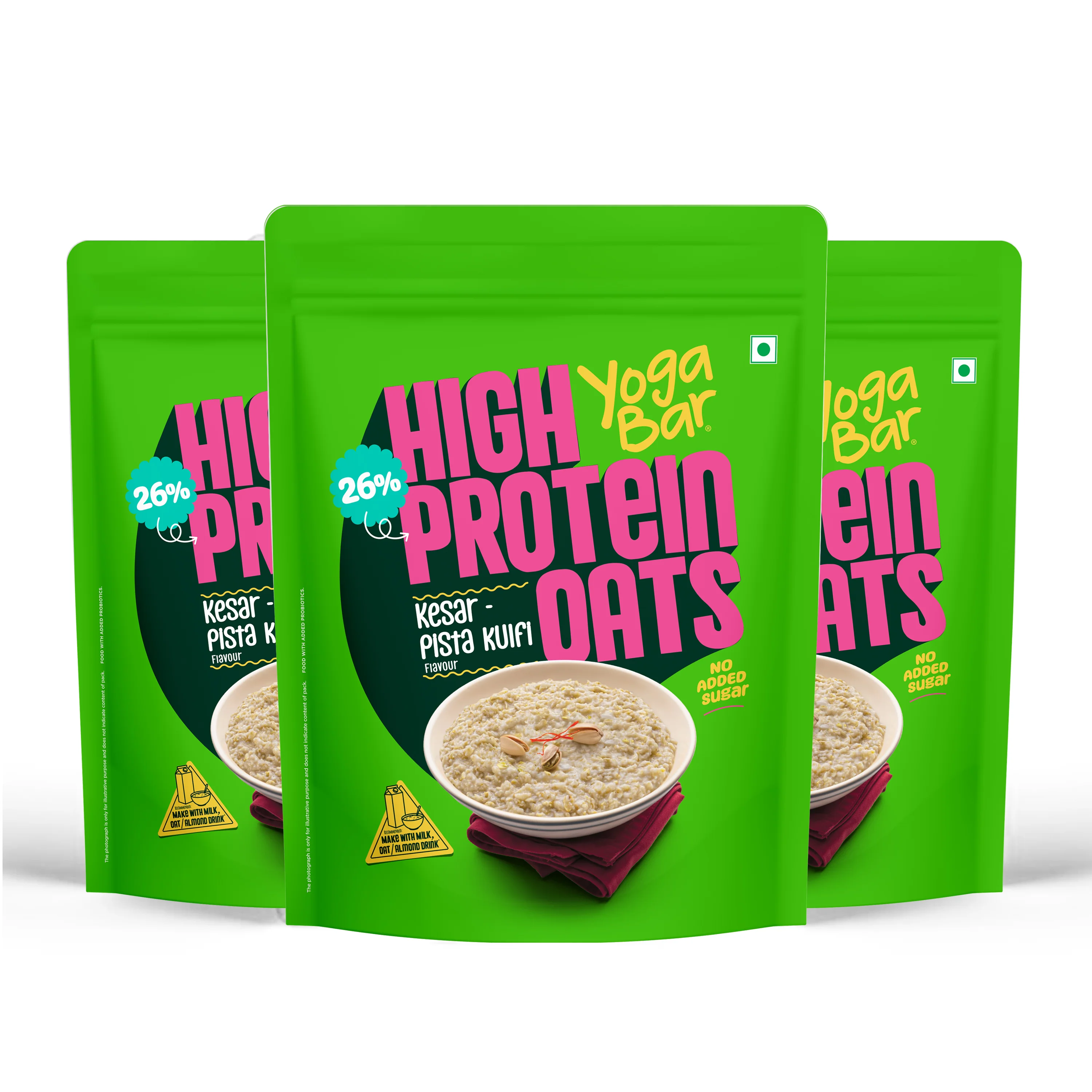 26g High Protein Oats Kesar Pista Kulfi - Image 7
