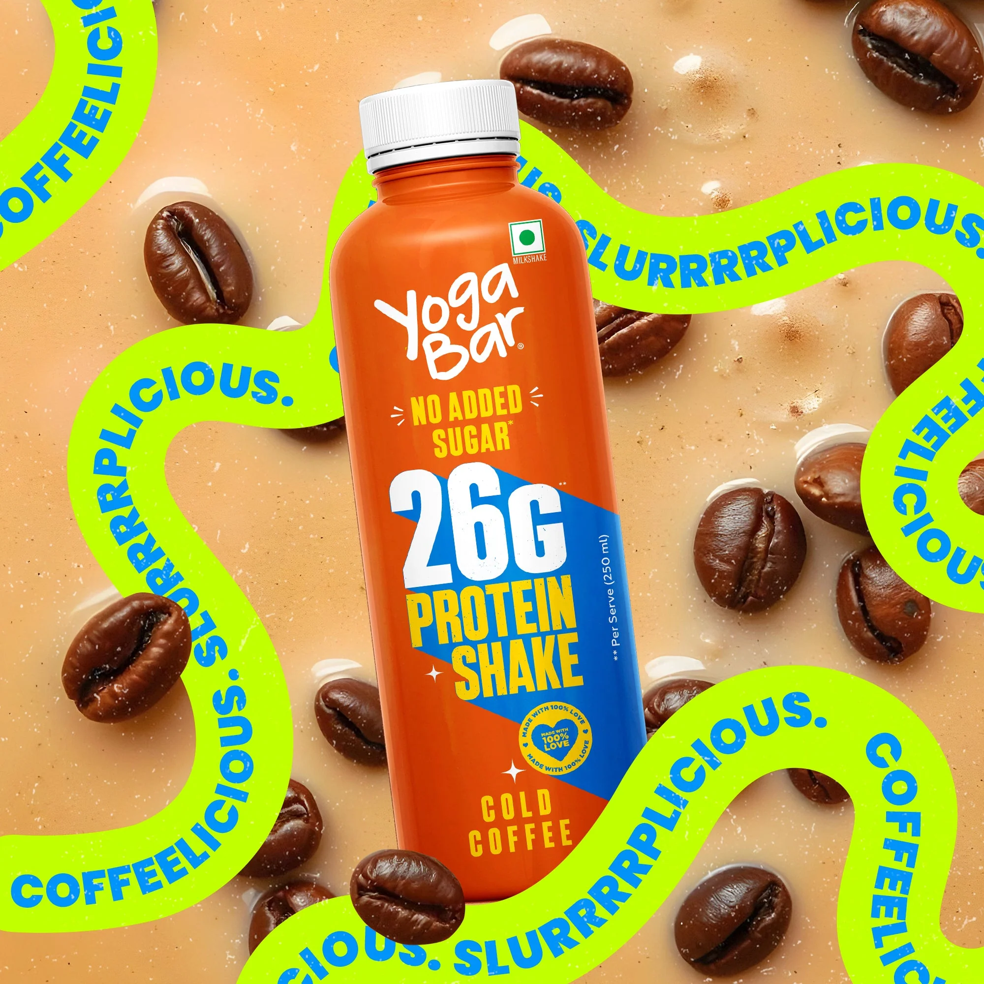 26g Protein Shake Cold Coffee - Pack of 24 - 250ml/bottle - Image 7