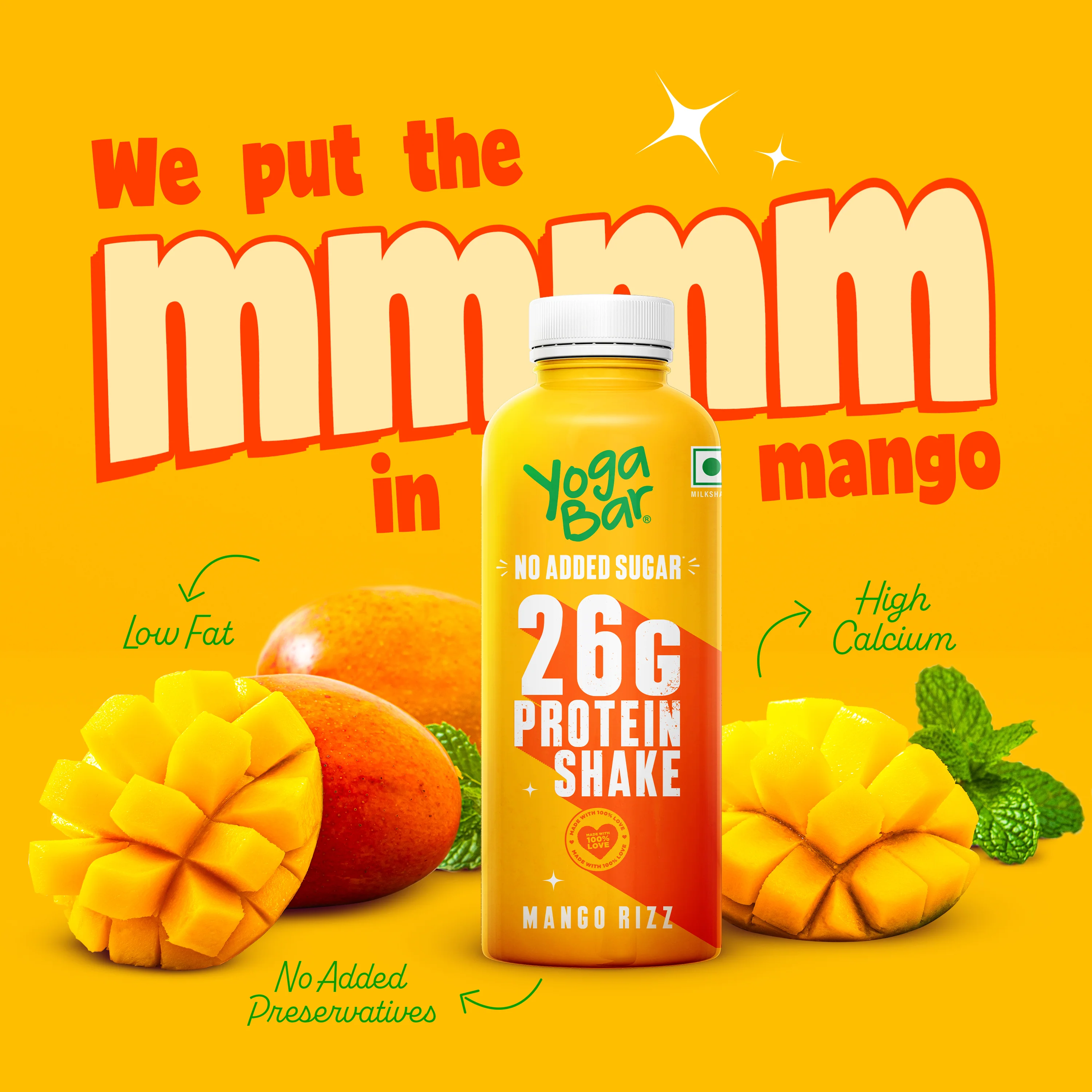 26g Protein Shake Mango Rizz - Pack of 24 - 250ml/bottle - Image 8