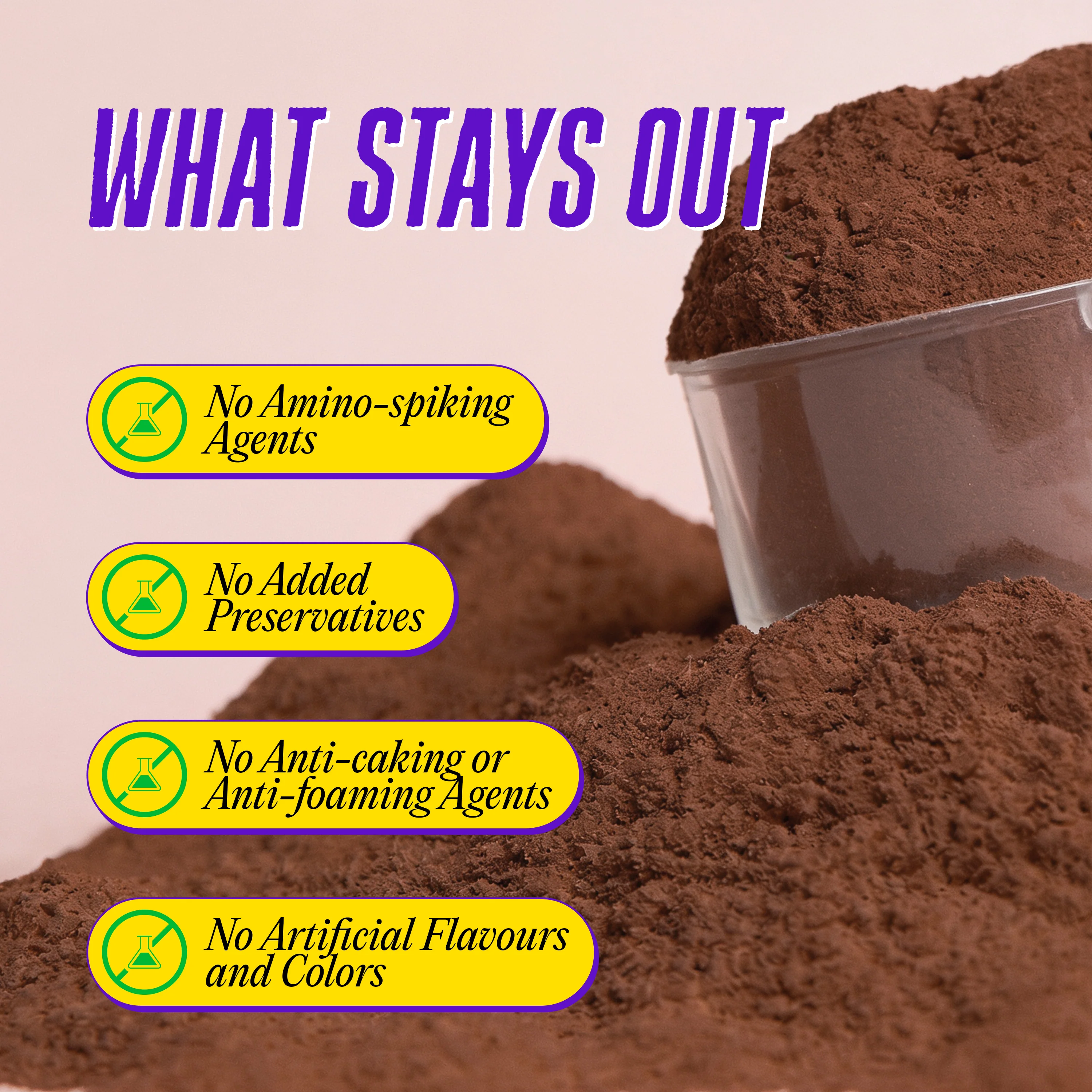 Ultimate Whey Isolate with Fermented Yeast Protein - Chocolate - 500gm - Image 6